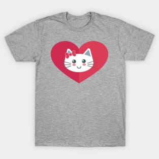 Cute cat in my heart T-Shirt